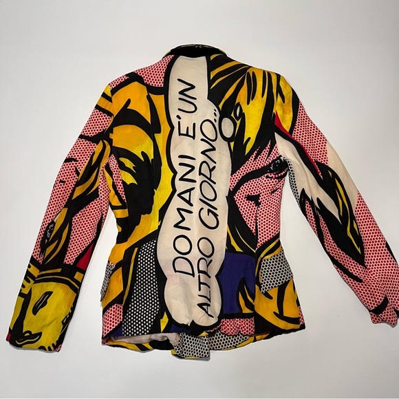 Moschino 1991 Roy Lichtenstein blazer - Picture 2 of 11